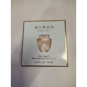 Byroe Oat Yogurt Moisture Barrier Cream 1.69oz 50mL NEW Vegan